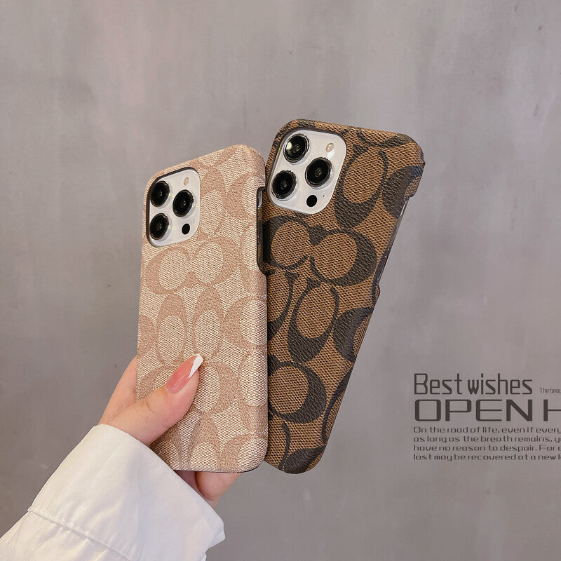 Classic Classic iPhone Case Brown -JDK241426