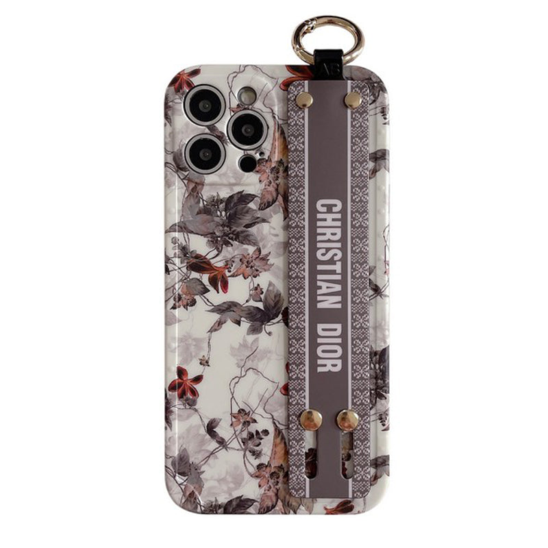 Fashion Maple Leaf Wristband iPhone Case