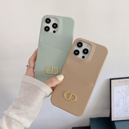 Fashion Leather iPhone Case
