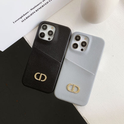 Fashion Leather iPhone Case