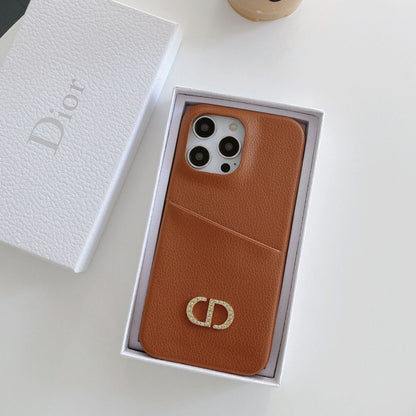 Fashion Leather iPhone Case