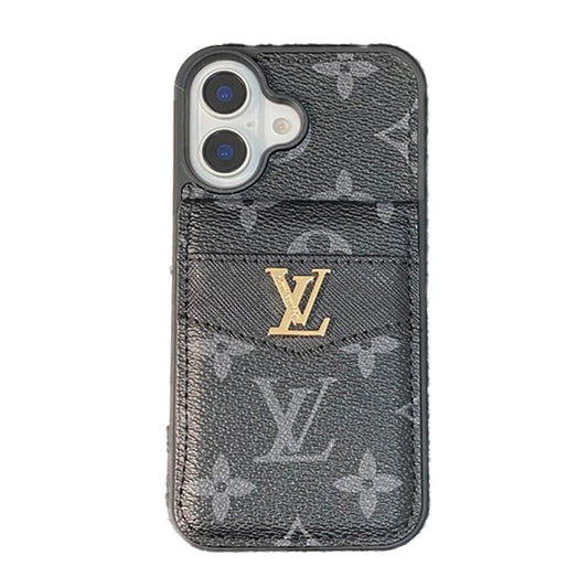 Luxury Card Bag Classic Color iPhone Case