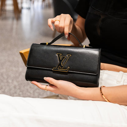 Luxe Texture Leather Handbag