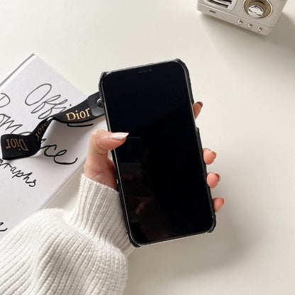 Fashion iPhone Case With Strap Black-GS240315