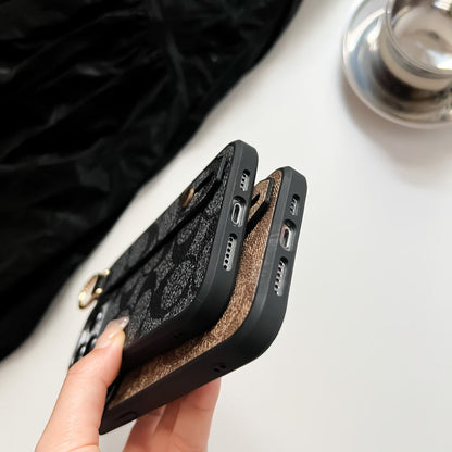 Classic iPhone Case With Holder Black-SW240330