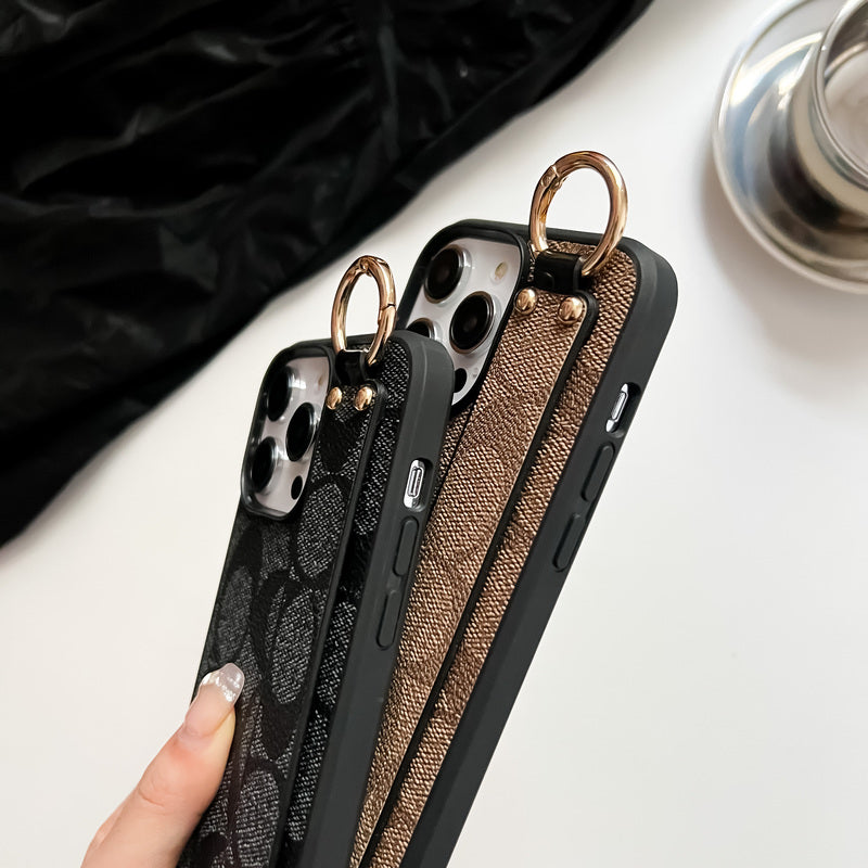 Classic iPhone Case With Holder Coffee-SW240330