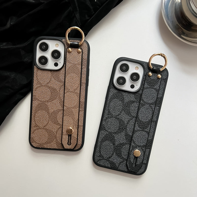 Classic iPhone Case With Holder Coffee-SW240330