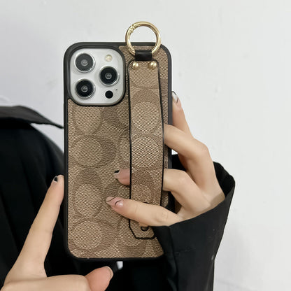Classic iPhone Case With Holder Coffee-SW240330