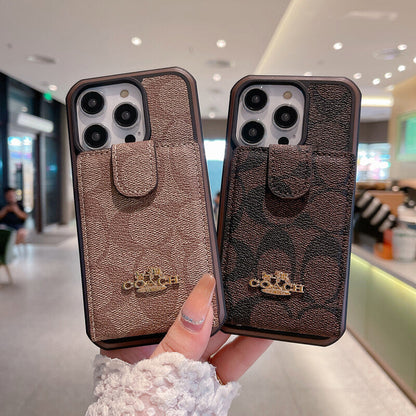 Classic iPhone Case With Wallet -LBK241416