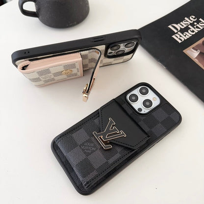 Luxury Card Bag Color iPhone Case