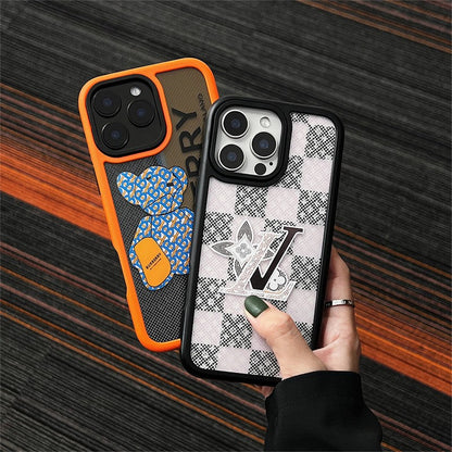 Luxury Black Corner iPhone Case