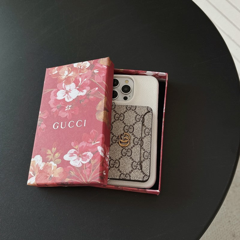 Premium Card Bag Crossbody Classic iPhone Case