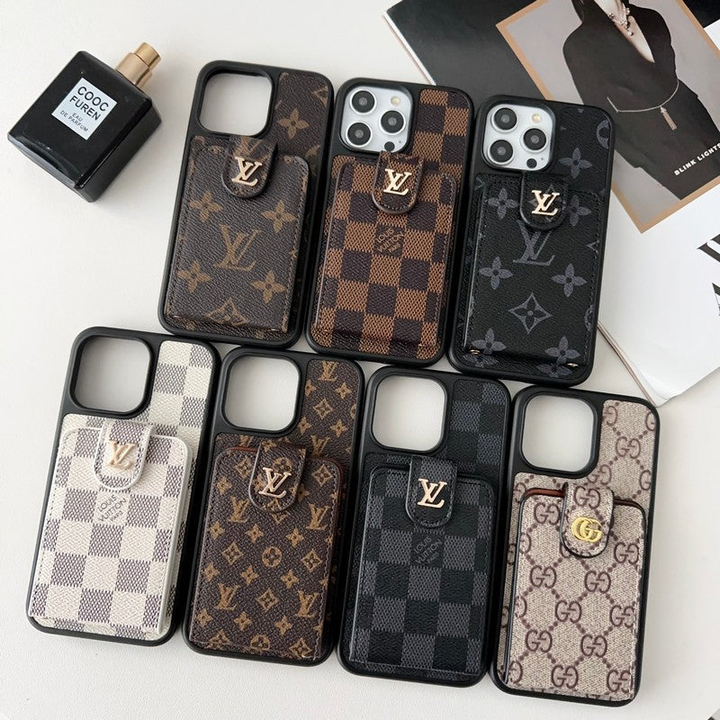 Luxury Classic Card Bag iPhone Case