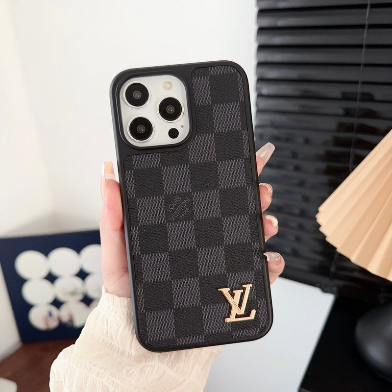 Luxury Black & White iPhone Case