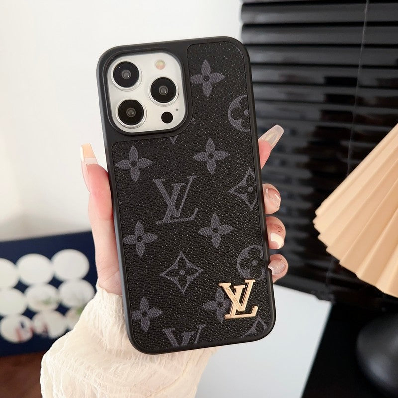 Luxury Black & White iPhone Case