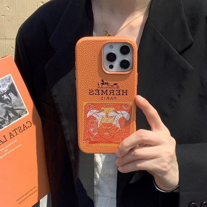 Classic Leather iPhone Case