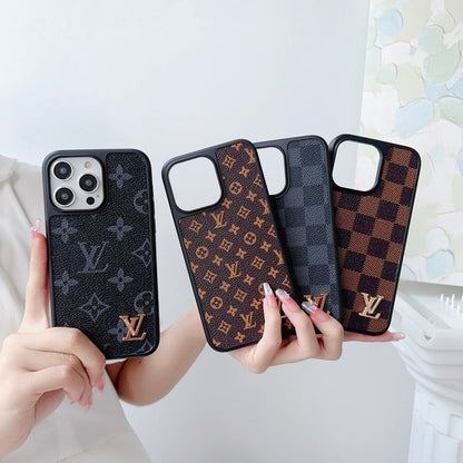 Luxury Black & White iPhone Case
