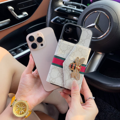 Premium Advanced Crossbody iPhone Case with Card Holder & Shoulder Strap