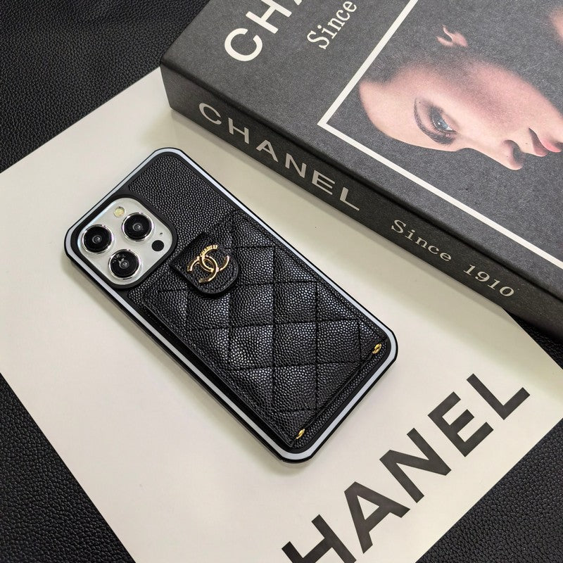 Elegant Crossbody Leather iPhone Case