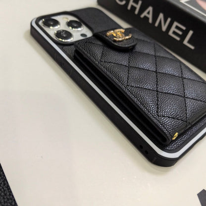 Elegant Crossbody Leather iPhone Case
