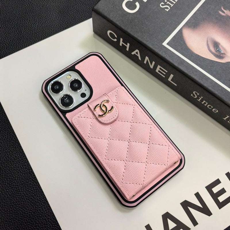 Elegant Crossbody Leather iPhone Case