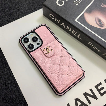 Elegant Crossbody Leather iPhone Case