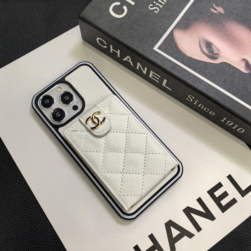 Elegant Crossbody Leather iPhone Case