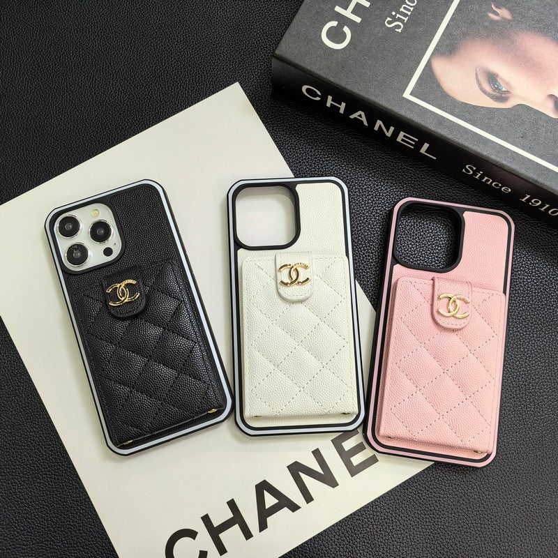 Elegant Crossbody Leather iPhone Case