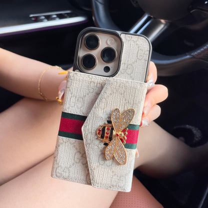 Premium Advanced Crossbody iPhone Case with Card Holder & Shoulder Strap