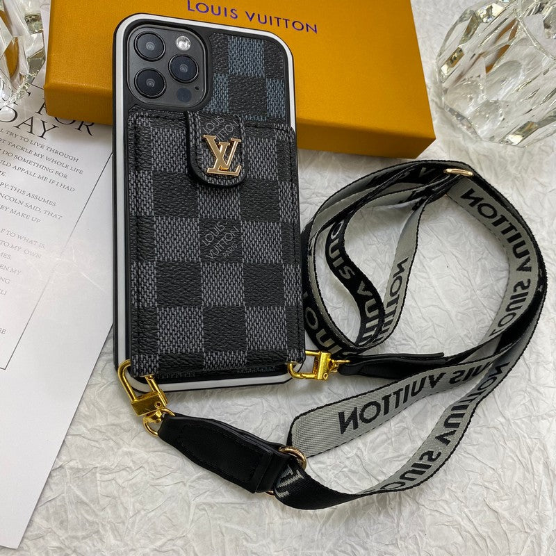 Luxury Card Bag Chain iPhone Case