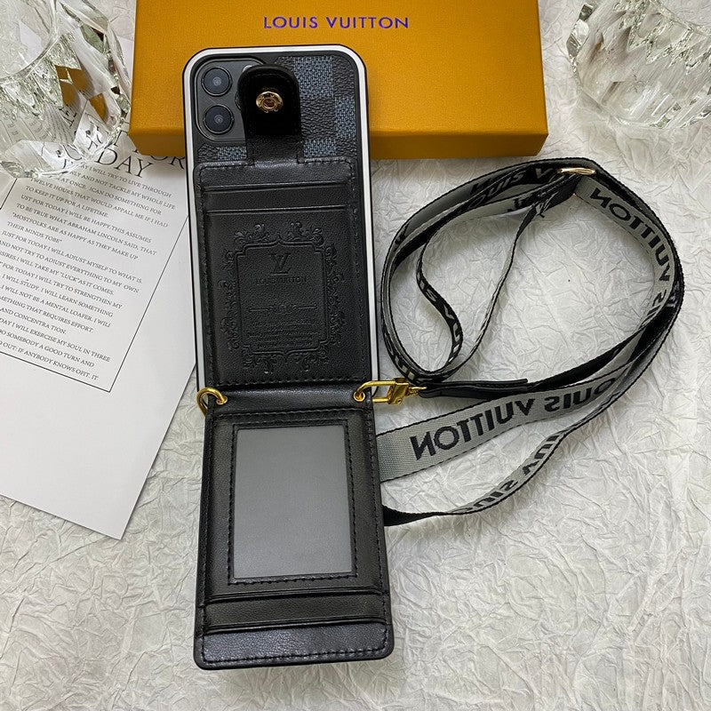 Luxury Card Bag Chain iPhone Case