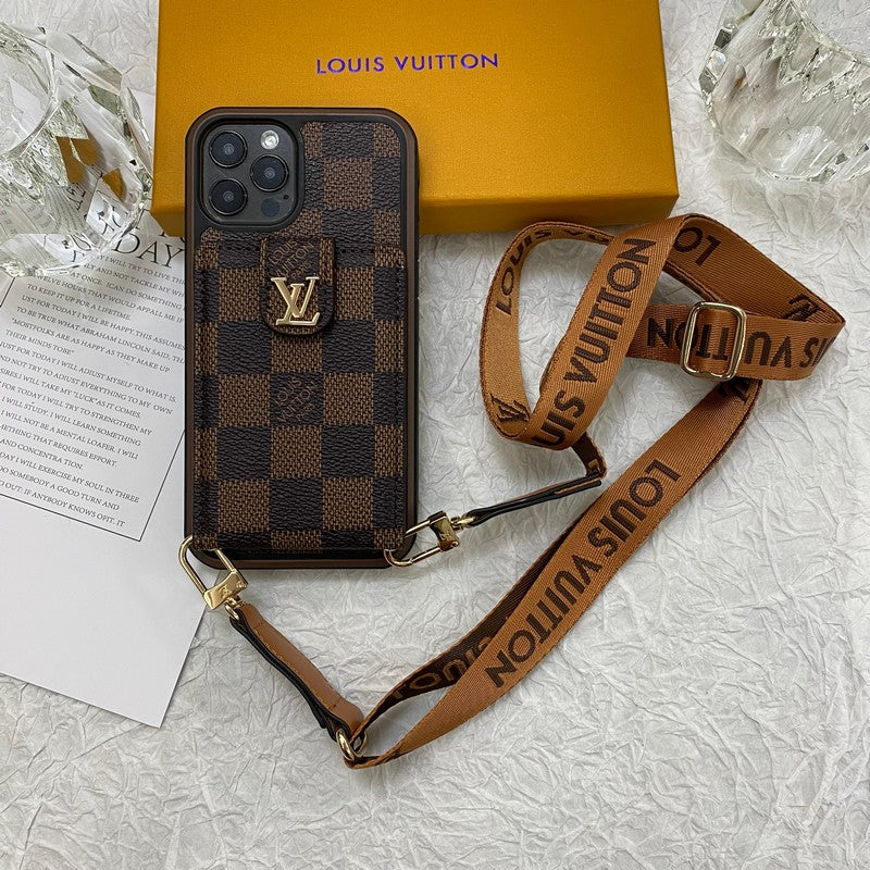 Luxury Card Bag Chain iPhone Case