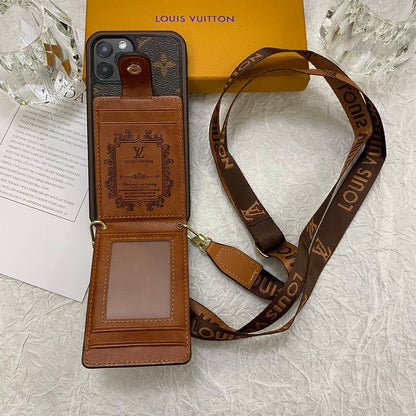 Luxury Card Bag Chain iPhone Case