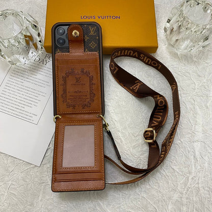 Luxury Card Bag Chain iPhone Case