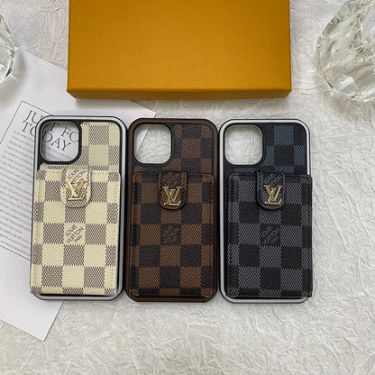 Luxury Card Bag iPhone Case
