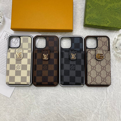 Luxury Card Bag iPhone Case