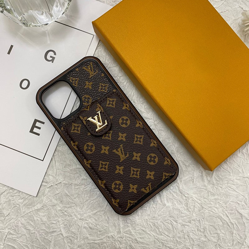 Luxury Card Bag iPhone Case