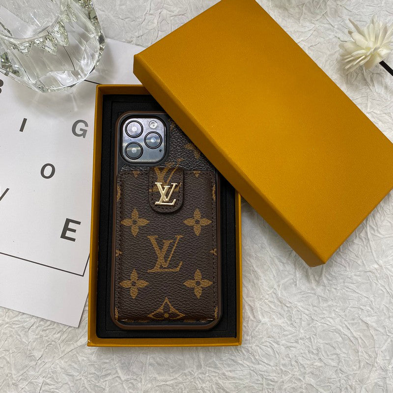 Luxury Card Bag iPhone Case