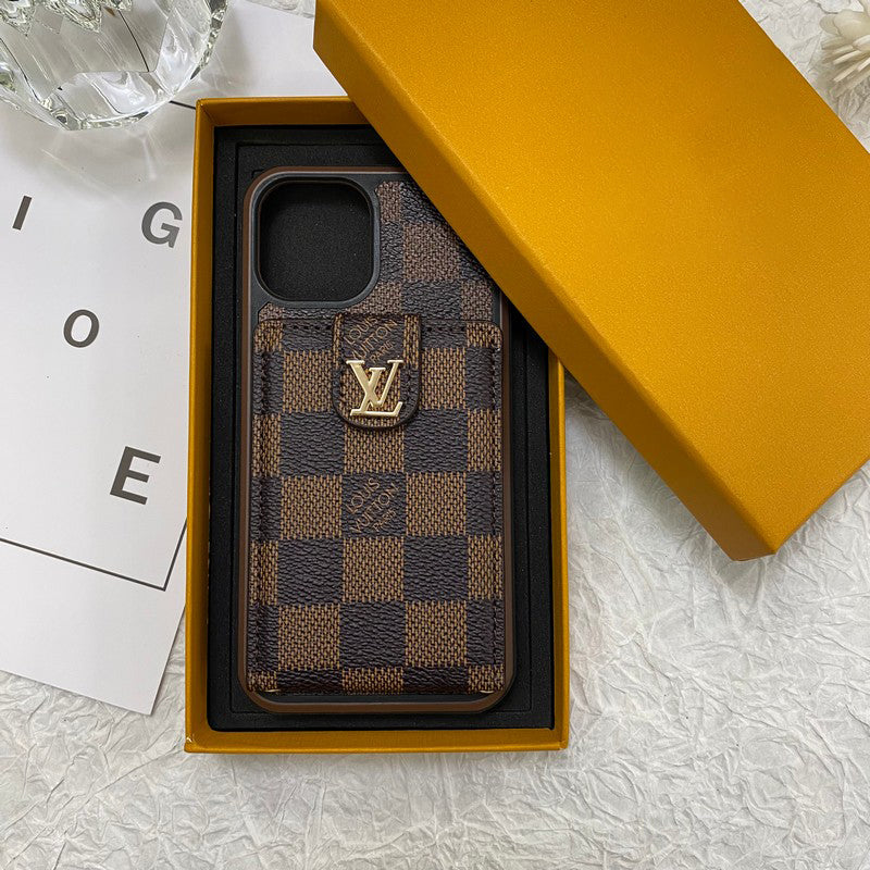 Luxury Card Bag iPhone Case