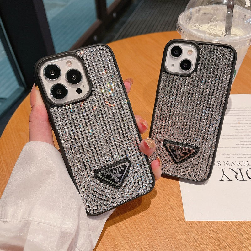 Luxury Diamond Crossbody Chain iPhone Case