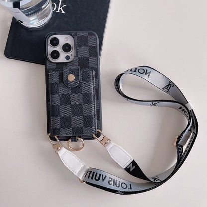 Luxury Card Bag Classic Chain iPhone Case