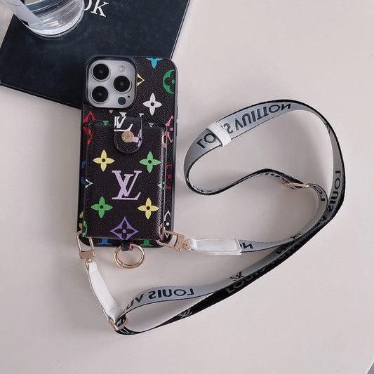 Luxury Card Bag Classic Chain iPhone Case