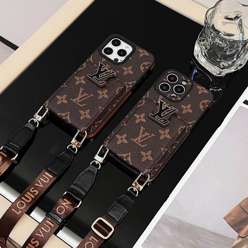 Luxury Card Bag Chain iPhone Case