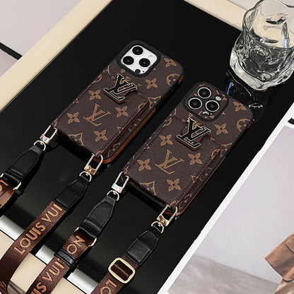 Luxury Card Bag Chain iPhone Case