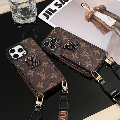 Luxury Card Bag Chain iPhone Case