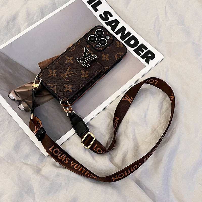 Luxury Card Bag Chain iPhone Case
