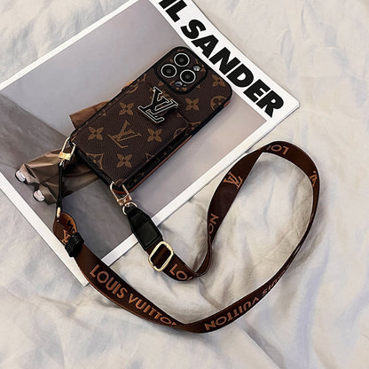Luxury Card Bag Chain iPhone Case