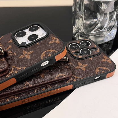 Luxury Card Bag Chain iPhone Case