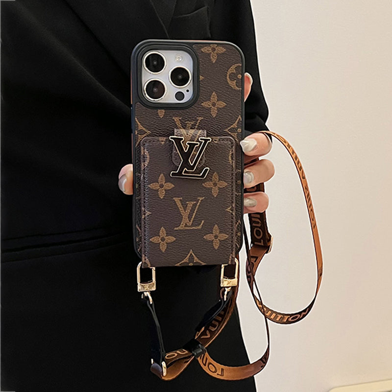 Luxury Card Bag Chain iPhone Case