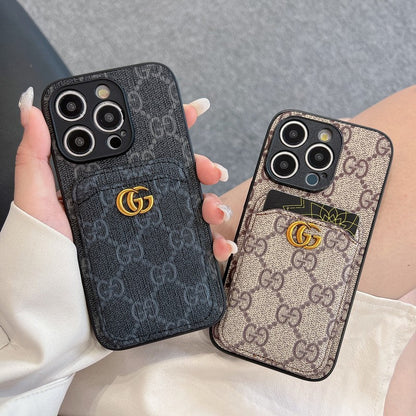 Premium Card Bag Classic iPhone Case